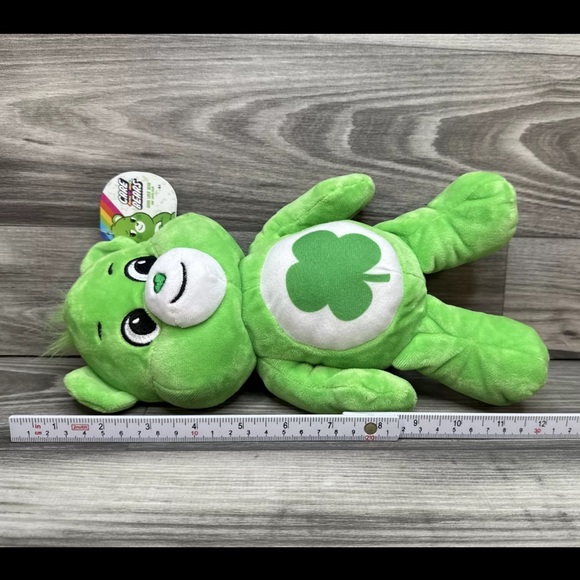 Care Bears Green Good Luck Bear Plush 2020 from Collector Special Edition 13" - Picture 13 of 15